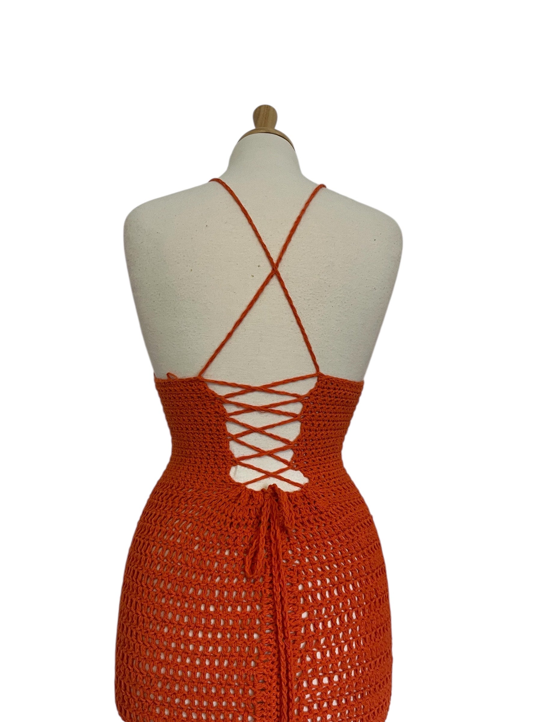 Haute Crochet Maxi Dress - Boho Elegance